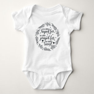 Förhoppad på, Prayed for, Loved IVF Baby T Shirt