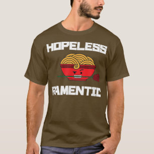 Förhopplös Ramautentiskt Cute Funny Ramen T Shirt