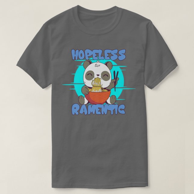 Förhopplös RamGilen Noodles Älskare för kute T Shirt (Design framsida)