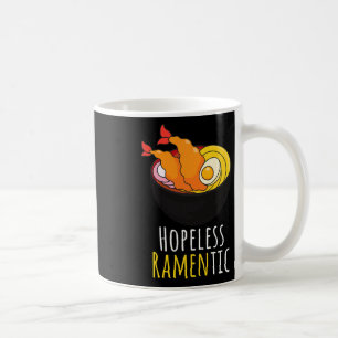 Förhopplös Ramgiltig Cute Kawaii Ramen Noodles Pun Kaffemugg