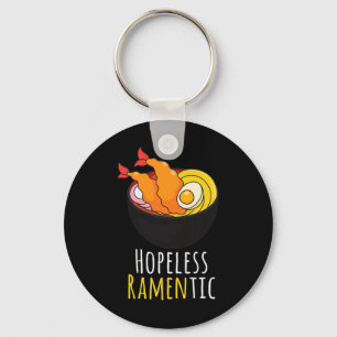 Förhopplös Ramgiltig Cute Kawaii Ramen Noodles Pun Nyckelring