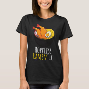 Förhopplös Ramgiltig Cute Kawaii Ramen Noodles Pun T Shirt