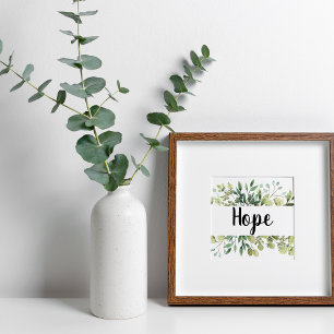 Förhoppning Eukalyptus Poster