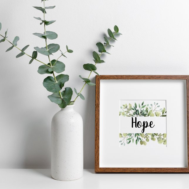 Förhoppning Eukalyptus Poster (Skapare uppladdad)