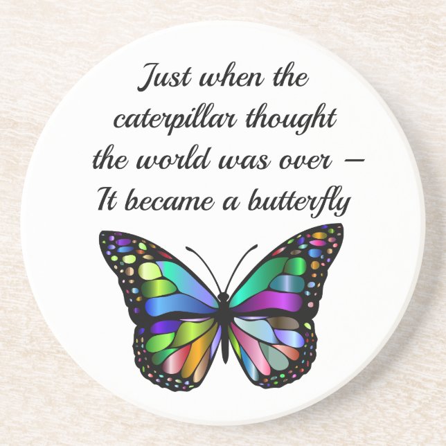 Förhoppning om Eleganten för inspirationsluckor Underlägg (Framsidan)