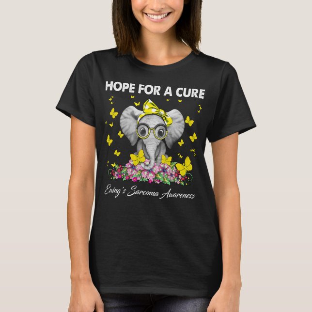 Förhoppning om en fristad för Sarcomas medvetande T Shirt (Framsida)