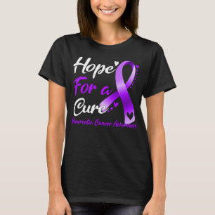 Förhoppning om en ren medvetenhet om cancer i pank t shirt