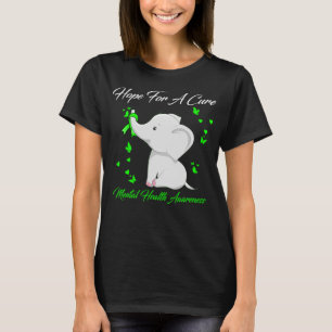 Förhoppning om en ren medvetenhet om psykisk hälsa t shirt