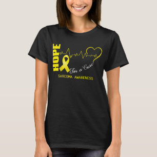 Förhoppning om en ren medvetenhet om Sarcoma T Shirt