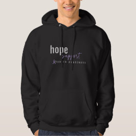 Förhoppning om ökad medvetenhet om cancer hoodie