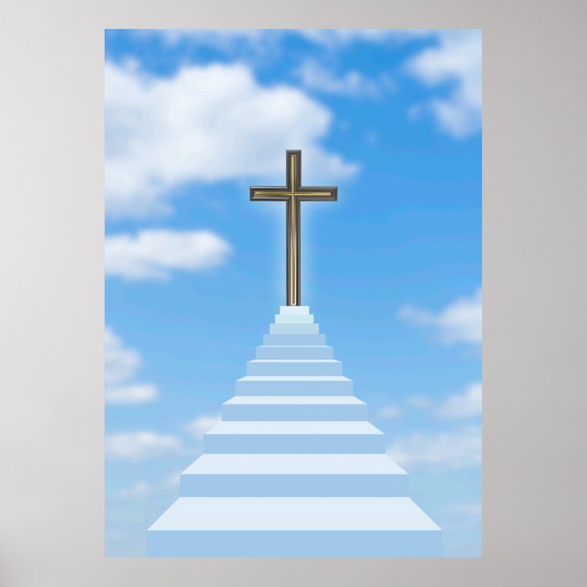 Förhoppning om trappväg poster (Framsidan)