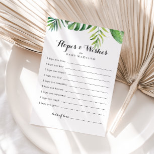 Förhoppningar och Önskemål-kort för målbabyskor Vykort