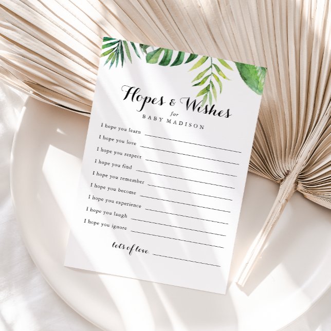 Förhoppningar och Önskemål-kort för målbabyskor Vykort (Skapare uppladdad)