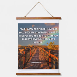 Förhoppningsfull bibel Verse Jeremiah 29:11