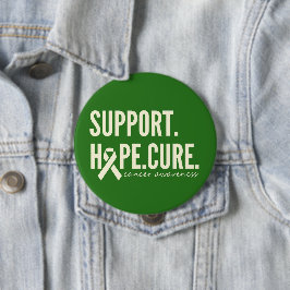 Förhoppningsknapp för att bota cancer-medvetandehö knapp