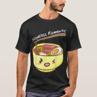 Förhoppningslös Ramautentiska Kawaii Bowl av Ramen T Shirt