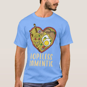 Förhoppningslös Ramautentiskt hjärta Bowl Ramen175 T Shirt