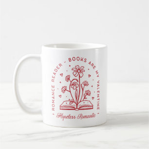 Förhoppningslös romantisk Alla hjärtans dag, konst Kaffemugg