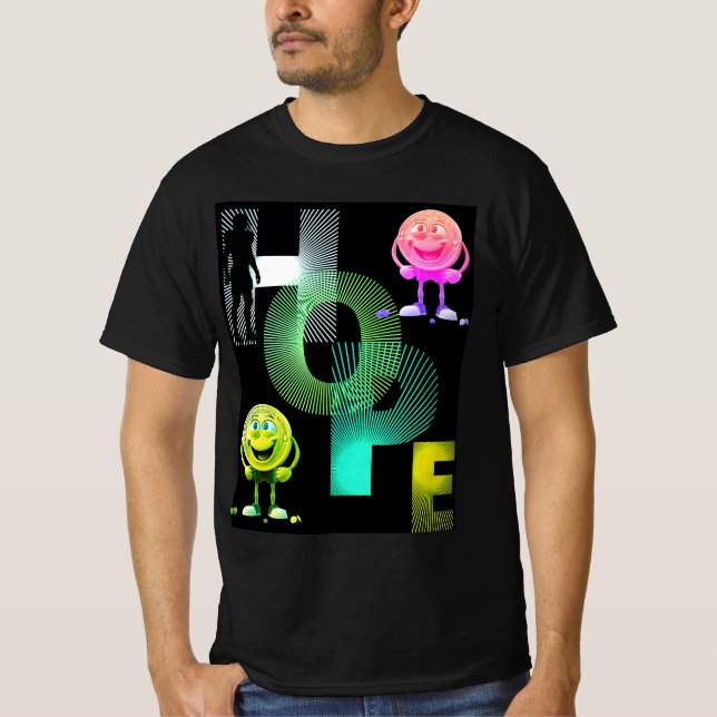 Förhoppningstext T-Shirt (Framsida)