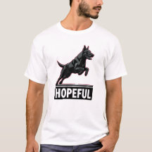 Förhoppningsvis Hund Illustration Manar's T-Shirt