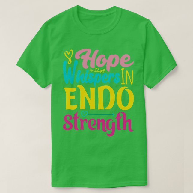 Förhoppningsviskare, ändlig styrka t shirt (Design framsida)