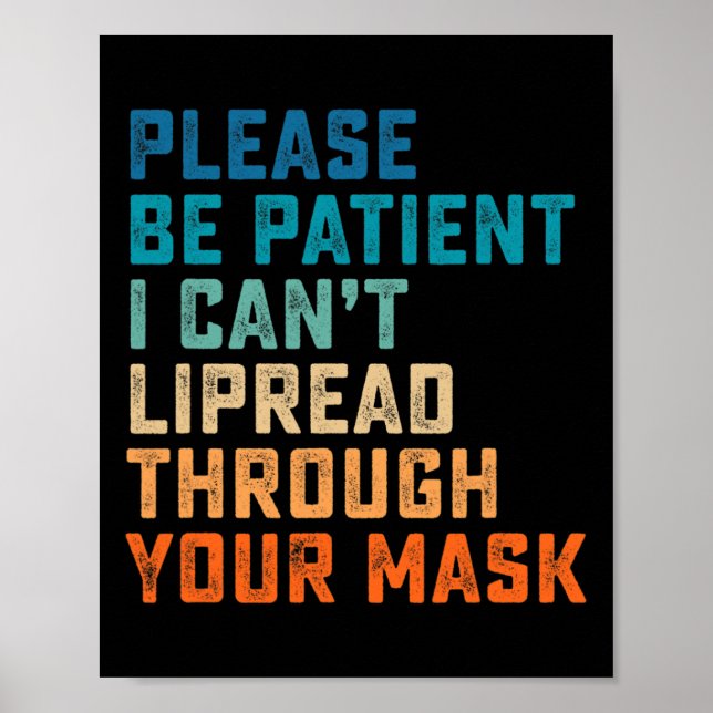 Förhörsbrev Förhörselskadade Döv Poster (Framsidan)