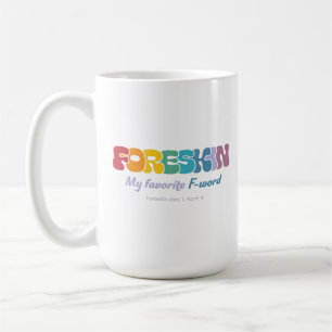 Förhud: Min favorit F-Ord - Färgstark Kaffemugg
