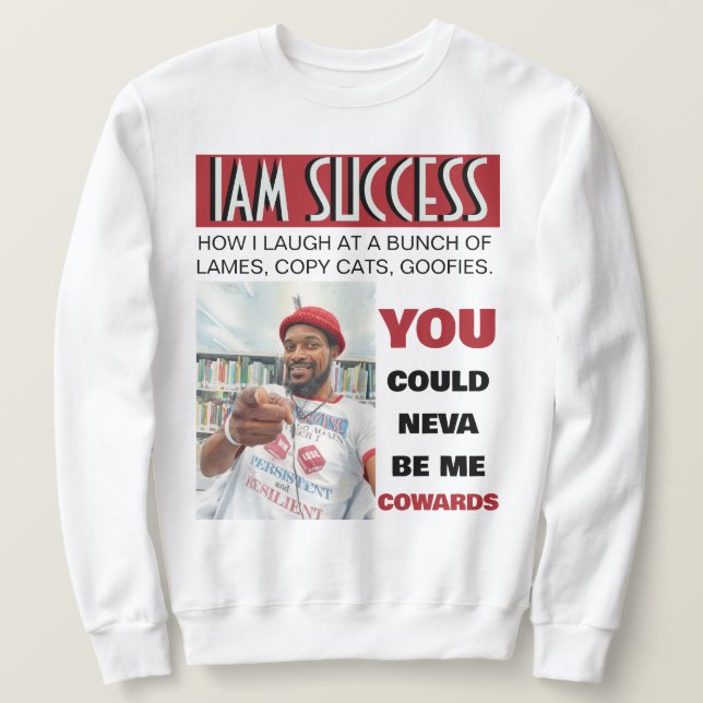 FÖRHUDADE LÅNG ÄRMAD TRÖJA (Design framsida)
