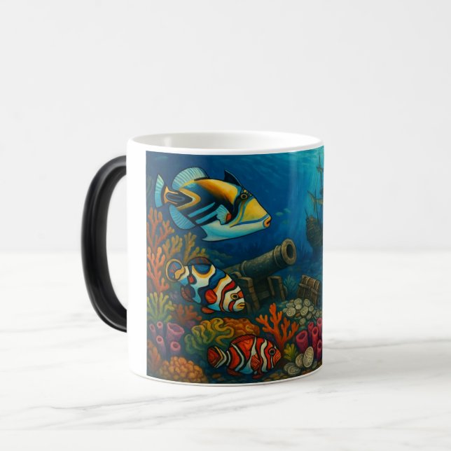 "Forida Waters" Magisk Mugg (Framsida vänster)