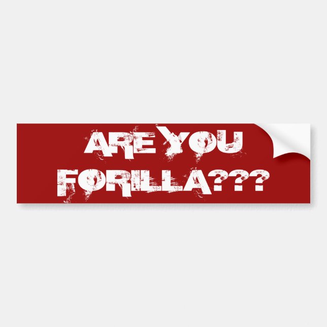 FORILLA ANTECKNAR BILDEKALET BILDEKAL (Framsidan)