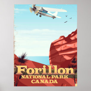 Forillon National Park, Kanadas reseaffisch Poster