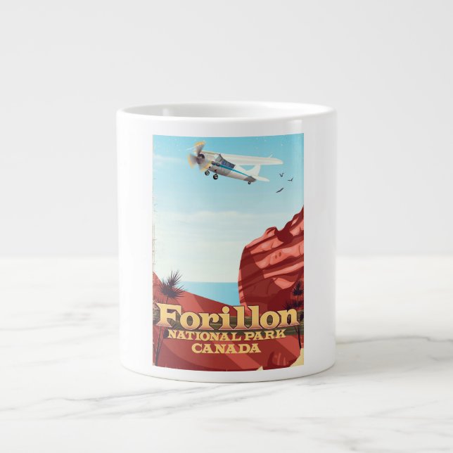 Forillon nationalpark, Kanada reseposter Jumbo Mugg (Framsidan)