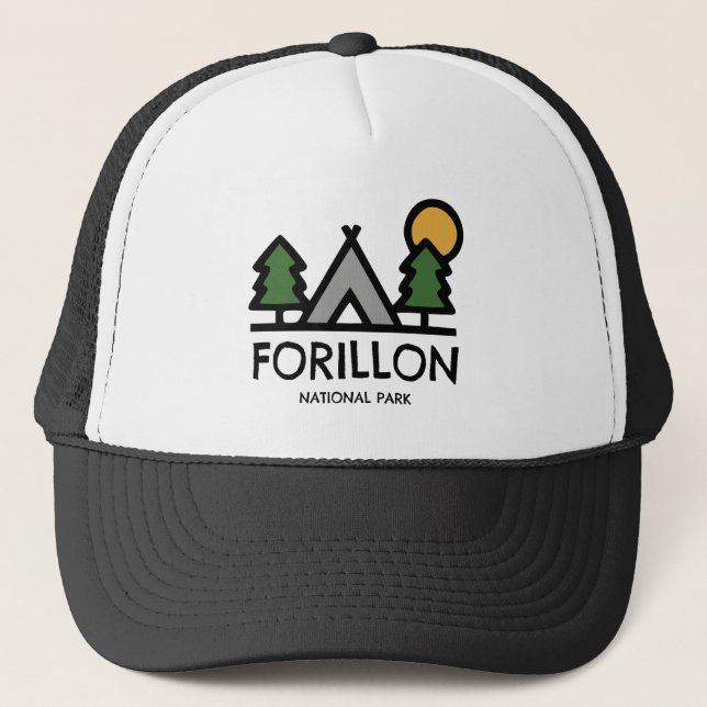 Forillon nationalpark keps (Framsida)