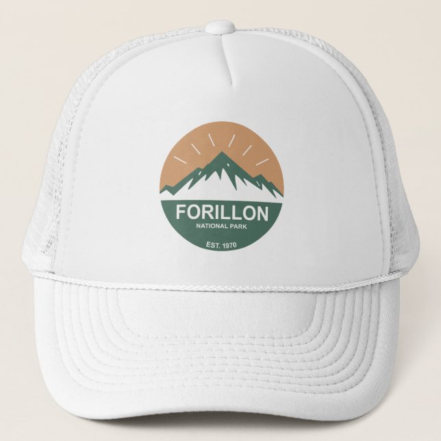 Forillon nationalpark keps (Framsida)