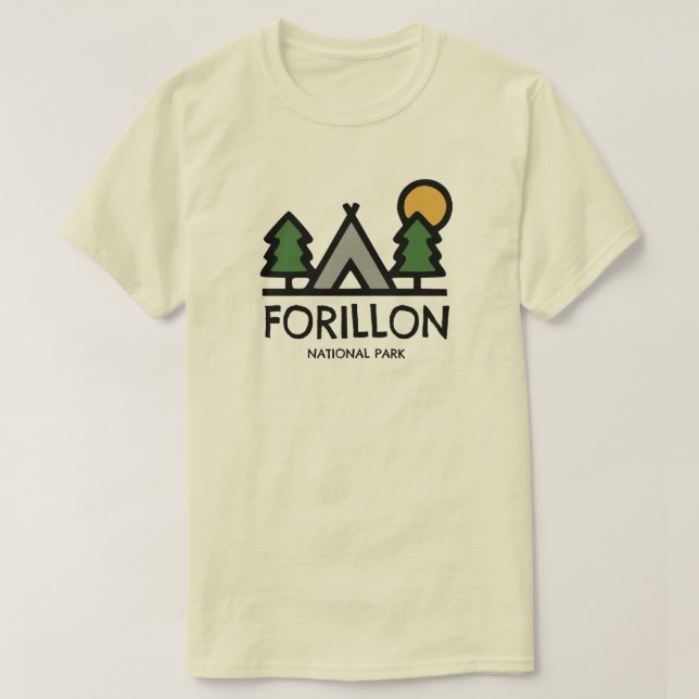 Forillon nationalpark t shirt (Design framsida)