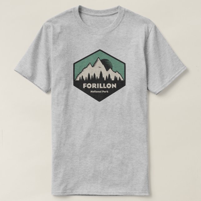 Forillon nationalpark t shirt (Design framsida)