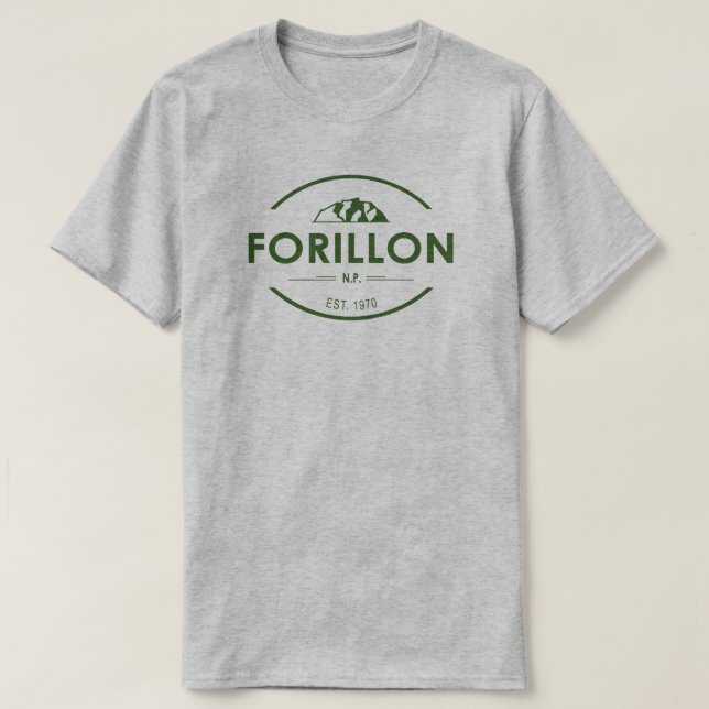 Forillon nationalpark t shirt (Design framsida)
