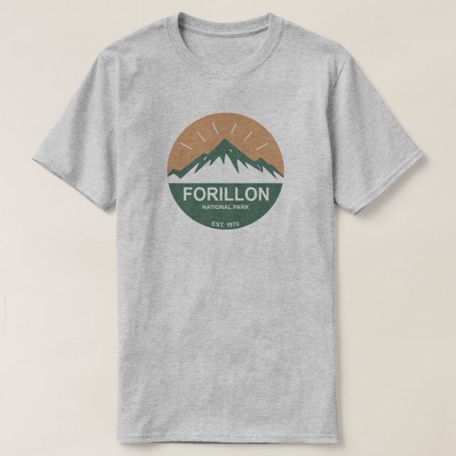 Forillon nationalpark t shirt (Design framsida)