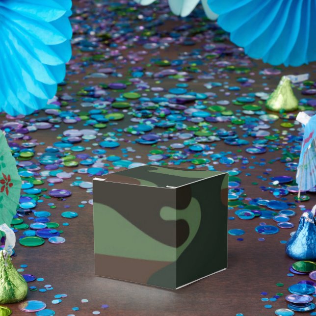 Förinställningsruta för Camo Mönster roligt Presentaskar (Part)