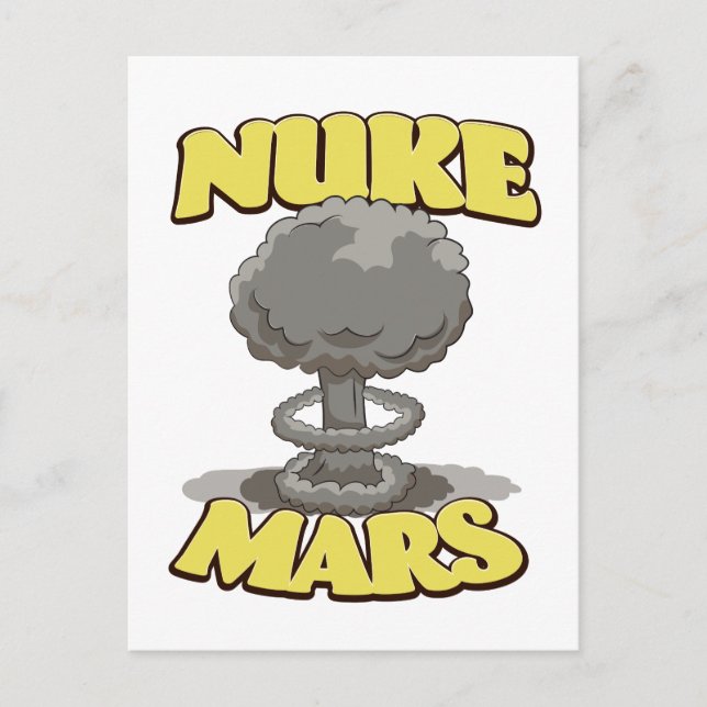 Förinta Mars Vykort (Framsida)