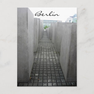 förintelse-monumentet vykort