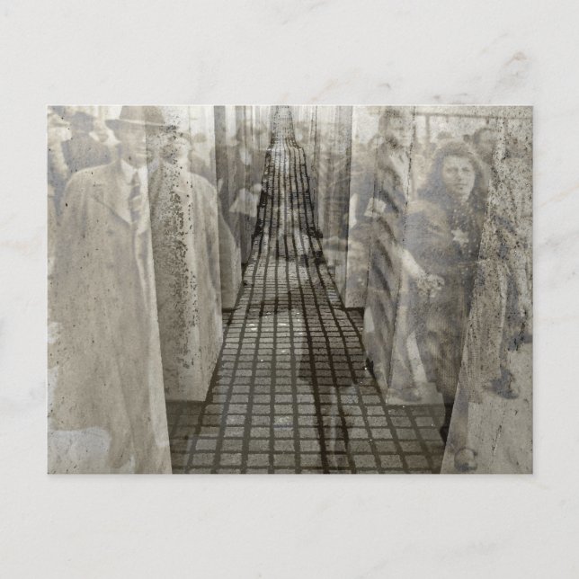 Förintelsememorial (Danmark), Berlin (j5sepia) Vykort (Framsida)