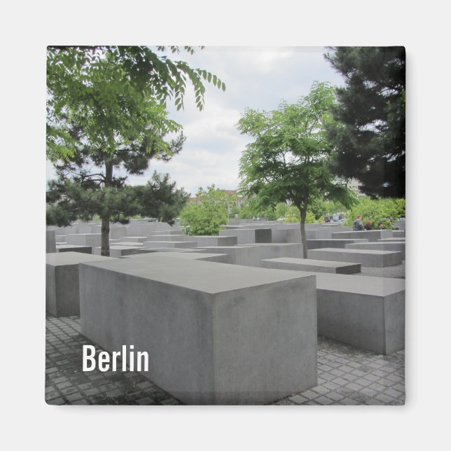 Förintelsemodell Berlin Magnet (Framsidan)