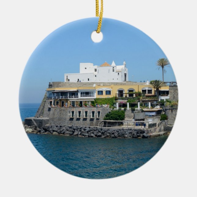 Forio d'Ischiaprydnad Julgransprydnad Keramik (Framsidan)