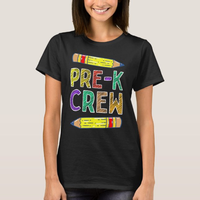 Förk. besättning före K-lärare Back to school T Shirt (Framsida)