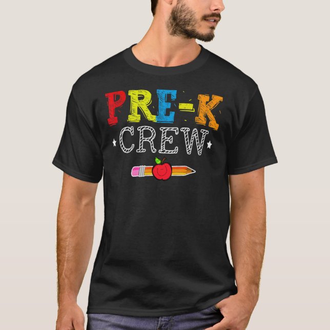 Förk. besättning före K-lärare Back to school T Shirt (Framsida)