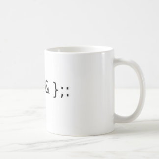 Fork Bomb Kaffemugg