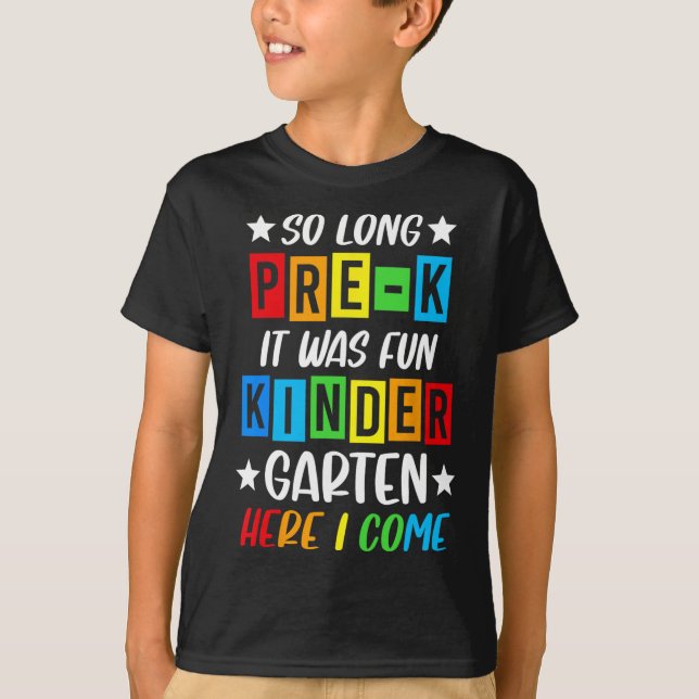 Förk Grad 2025 Preschool Studenten 2025, så lång T Shirt (Framsida)