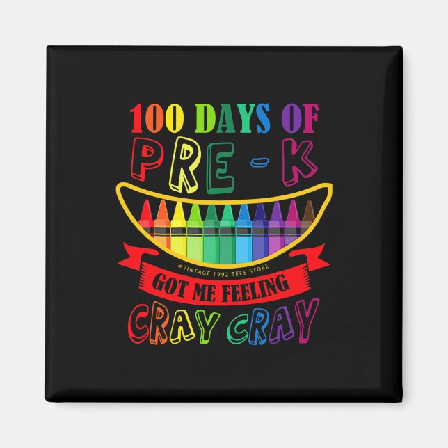 Förk Har jag känner Cray Lacher Stud Magnet (Framsidan)