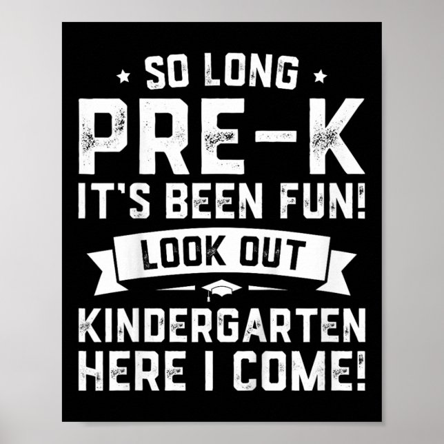 Förk Kindergarten här i Kom Studenten Poster (Framsidan)
